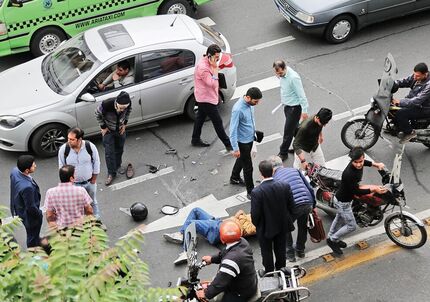 اعلام بیشترین آمار تلفات حوادث رانندگی در سال گذشته مربوط به جوانان ۱۸ تا ۲۴ سال