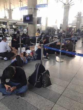 سرگردانی زائران در فرودگاه بدون عذرخواهی و جبران خسارت