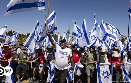ادامه راهپیمایی‌های اعتراضی در اسرائیل