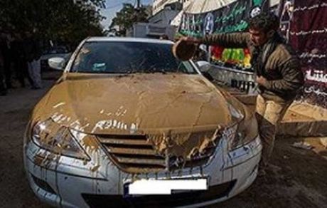 پلیس: گل مالی پلاک خودروها ممنوع است