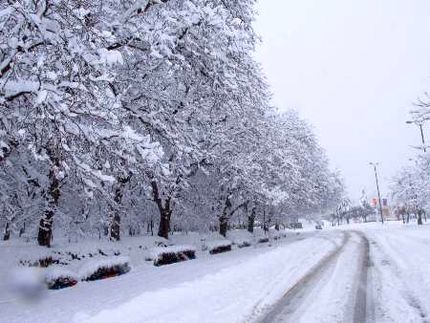 
بارش برف و باران در جاده‌های کشور 
