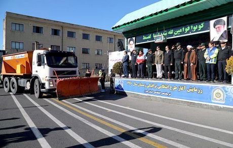 رزمایش زمستانی ترافیکی ۱۴۰۰ برگزار شد