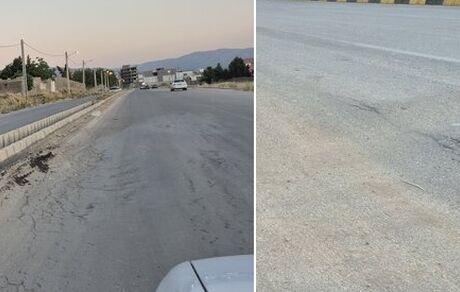 خیابان ۱۳۰۰ میلیارد تومانی محور شهدای اقتدار در یاسوج یک سال نشده نشست کرد!