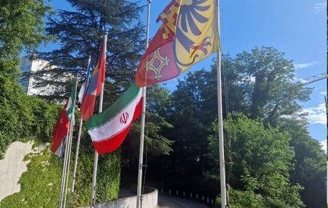 پرچم ایران در سازمان ملل نیمه افراشته شد