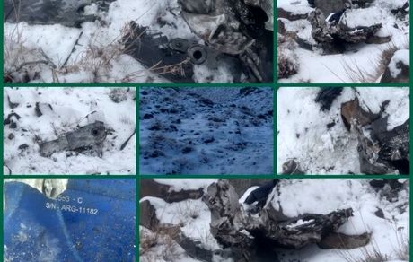 انهدام یک فروند موشک کروز در روستای جاسب کاشان