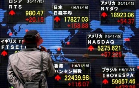 وضعیت قرمز بازارهای سهام آسیا و آمریکا