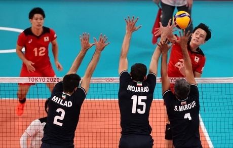 المپیک ۲۰۲۰: ناکامی محض والیبال ایران با شکست برابر ژاپن / حذف نسل طلایی 