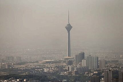 هوای پایتخت برای گروه‌های حساس ناسالم شد