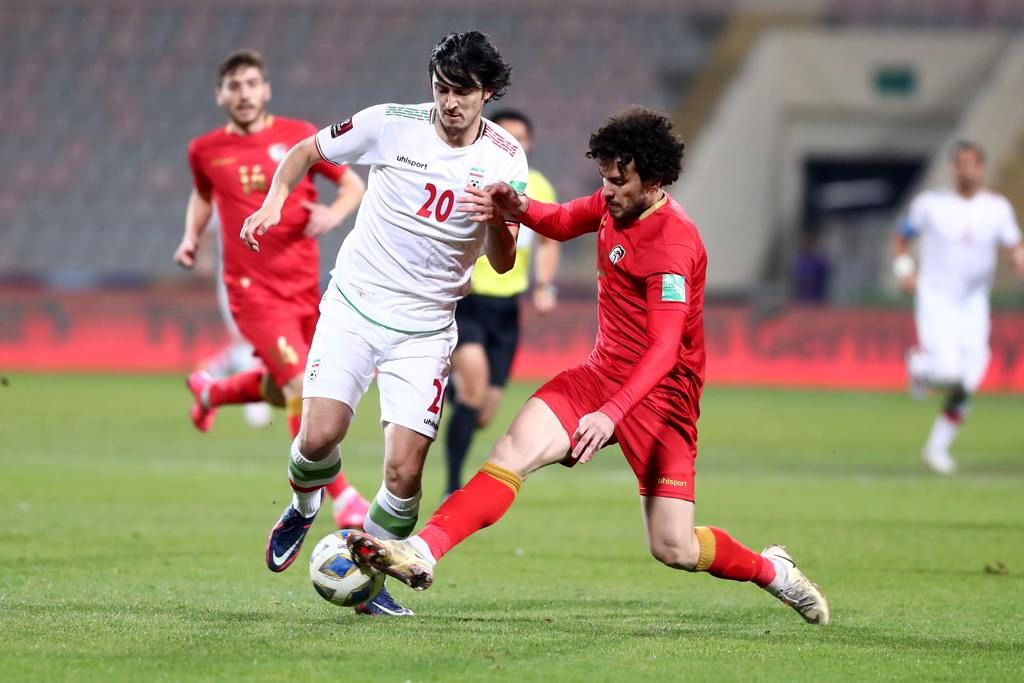 دیدار ایران و سوریه از دید لنز دوربین