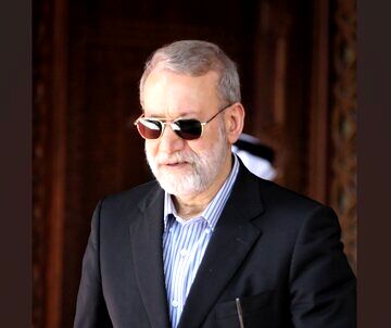 پیکر شهید علی لاریجانی تشییع شد
