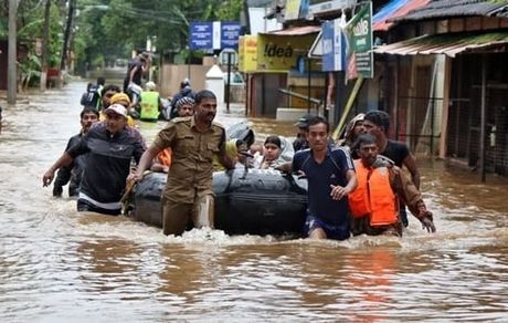 ۱۴۰ کشته و ده‌ها مفقودی آخرین آمار تلفات سیل در هندوستان