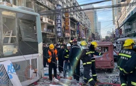انفجار شدید در لیائونینگ چین