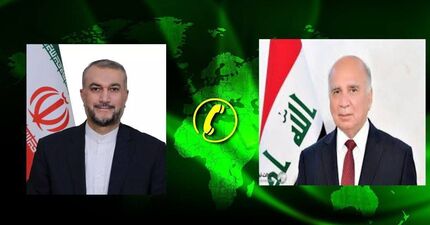 در تماس تلفنی وزرای خارجه ایران و عراق‌، اهانت به قرآن محکوم شد