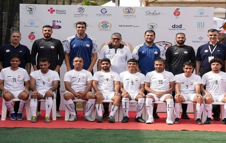 صعود تیم ملی فوتبال نابینایان ایران به فینال جام ملتها