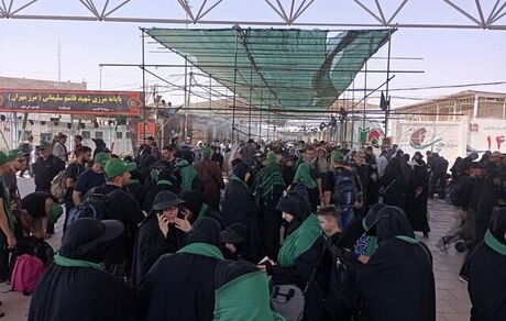 خدمت رسانی ۲۱۷۰ دستگاه ناوگان اتوبوس و ون از ۴۷ شهر کشور به زائران اربعین