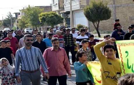 همایش بزرگ پیاده روی خانوادگی در بهاباد برگزار شد