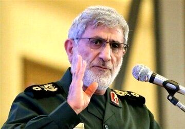 اولین پیام فرمانده نیروی قدس سپاه پاسداران انقلاب اسلامی بعد از آغاز جنگ