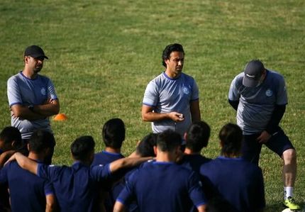 کلاس آموزشی فرهاد مجیدی برای مهاجم‌های استقلال