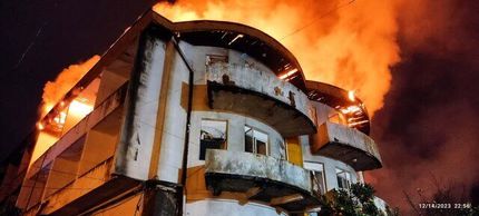 آتش‌سوزی هتل ایران در بندرانزلی مهار شد