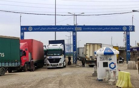 خروج ناوگان حمل و نقل کامیونی از مرز دوغارون از سر گرفته شد