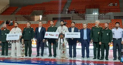 قهرمانی همدان در کیوکوشین بایاکورن کاراته کشور