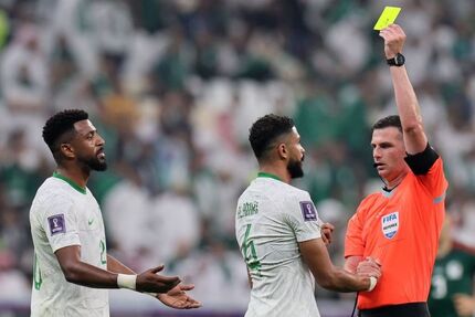 عربستان، رکورددار کارت زرد در جام جهانی قطر