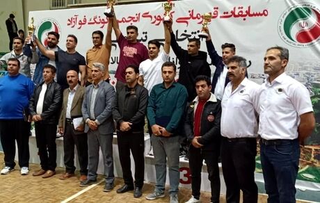 کردستان قهرمان کونگ فو قهرمانی کشور شد