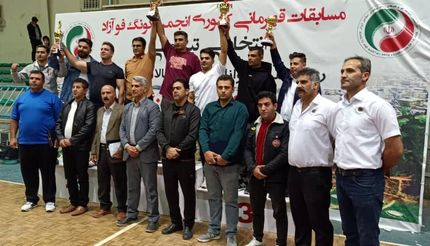 کردستان قهرمان کونگ فو قهرمانی کشور شد