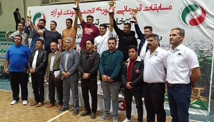 کردستان قهرمان کونگ فو قهرمانی کشور شد