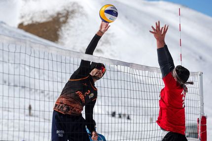 ایران میزبان نخستین دوره رقابت‌های والیبال برفی قهرمانی مردان آسیا