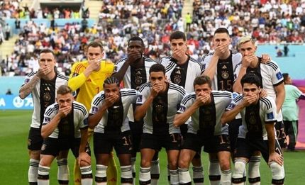 اعتراض متفاوت آلمانی‌ها به فیفا در جام جهانی ۲۰۲۲