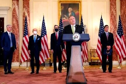 ادعای پمپئو درباره همکاری کویت با واشنگتن علیه ایران