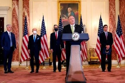 ادعای پمپئو درباره همکاری کویت با واشنگتن علیه ایران