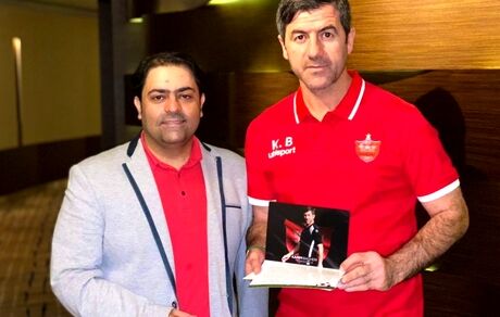 هدیه سمیعی به پرسپولیسی‌ها