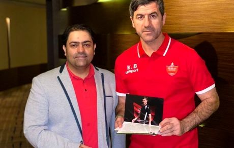 هدیه سمیعی به پرسپولیسی‌ها