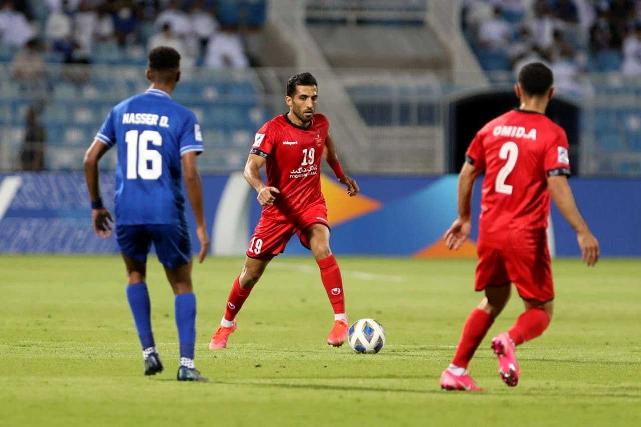 بازی پرسپولیس و الهلال از لنز دوربین