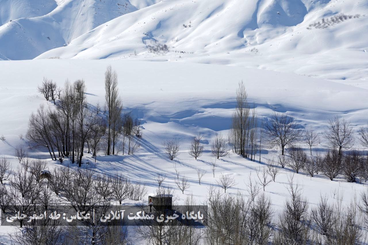 ارومیه زیر پوست برف