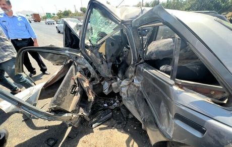 تصادف شاخ به شاخ، جان ۲ افسر پلیس را گرفت