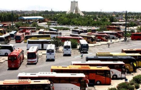 هجوم مسافران به اتوبوس‌های بین‌شهری / برخورد با متخلفان