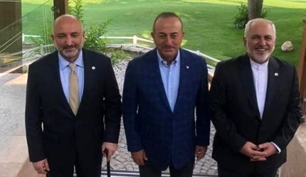 نشست ۳جانبه ایران، ترکیه و افغانستان در آنتالیا