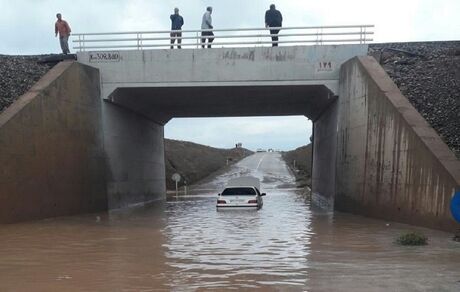خسارت سنگین سیل به زیرساخت‌های آران و بیدگل