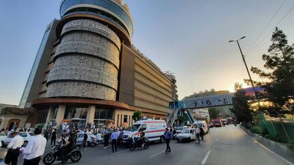 مهار آتش‌سوزی مجتمع تجاری لیدوما در تهران