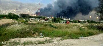 ساختمان اداره گاز اصفهان و خط لوله نیروگاه برق خرمشهر مورد اصابت پرتابه‌های دشمن قرار گرفتند