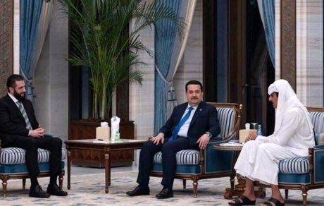 جزئیات دیدار محرمانه نخست وزیر عراق و رئیس دولت جدید سوریه در حضور امیر قطر