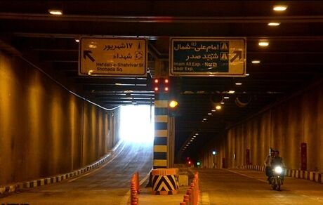 تونل امیرکبیر مسدود می‌شود