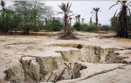 فرونشست سالانه ۵ سانتیمتری در استان خوزستان