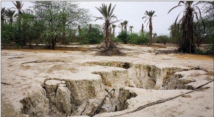 فرونشست سالانه ۵ سانتیمتری در استان خوزستان