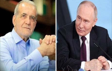 پوتین و پزشکیان، تلفنی گفت و گو کردند