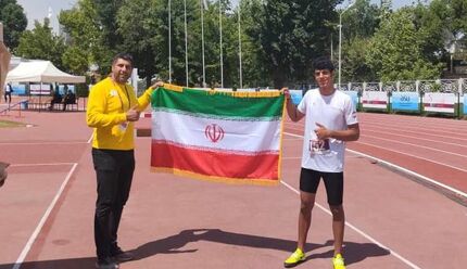 قهرمانی پرتابگر چکش ایران در مسابقات آسیا