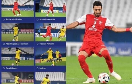 شجاع خلیل‌زاده بهترین بازیکن مرحله نیمه‌نهایی لیگ قهرمانان